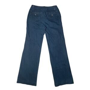 Talbots - Women's Size 6 - Dark Wash Flare Jeans